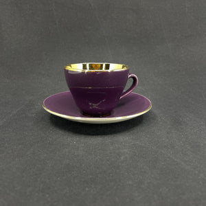 Lilla Confetti med guld espressokop