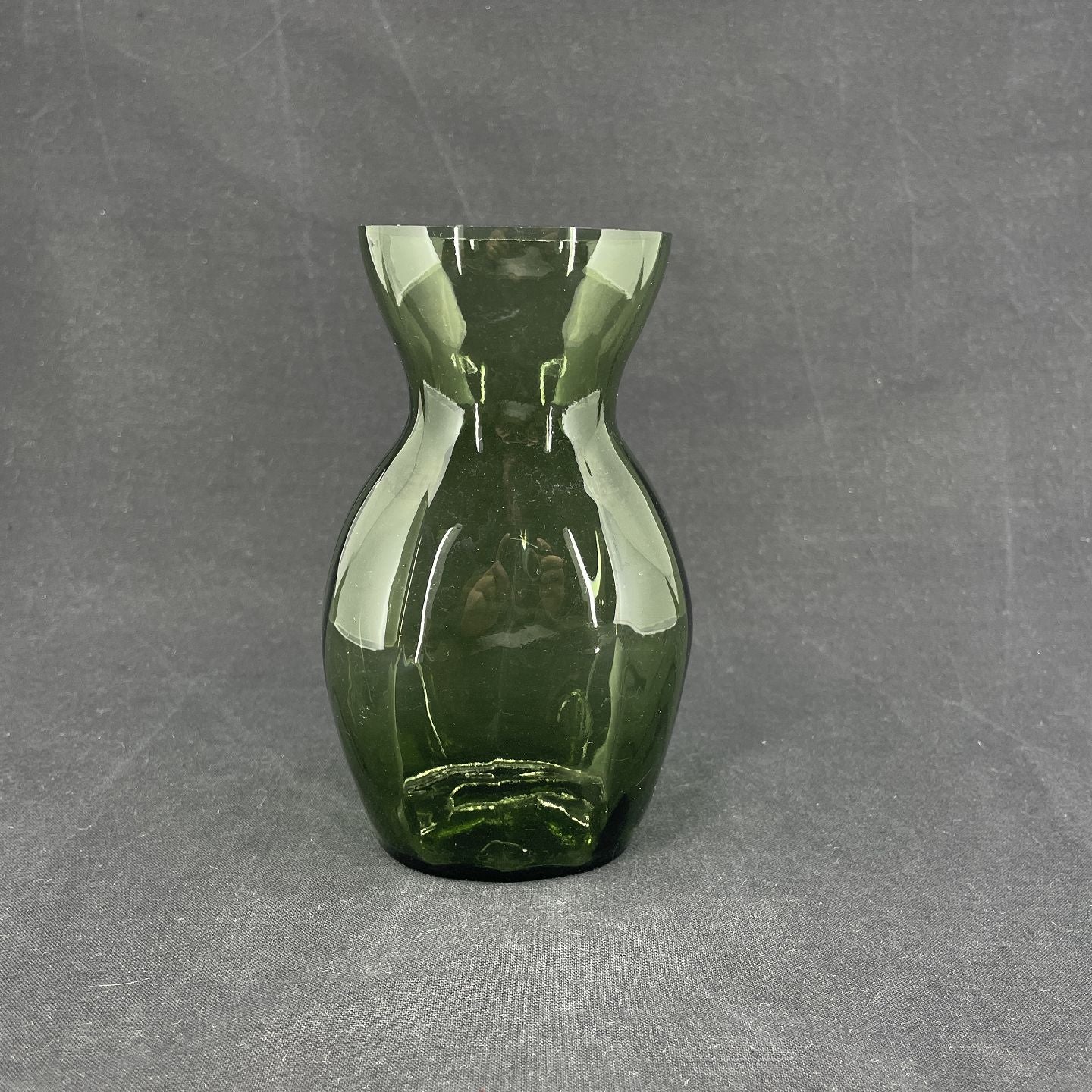 Grass green hyacintvase from Kastrup Glasswork
