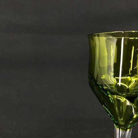 Oreste mosgrønt hvidvinsglas