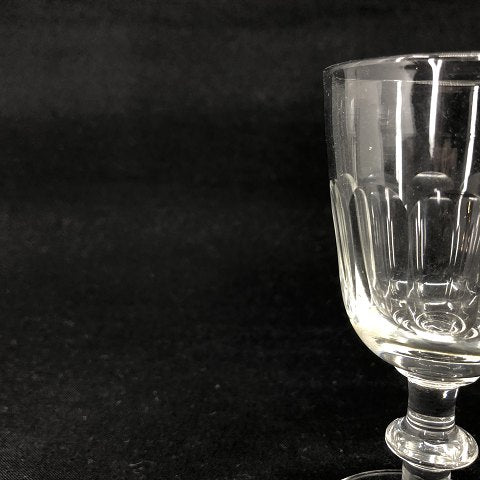 Lille klart Christian d. 8 hvidvinsglas