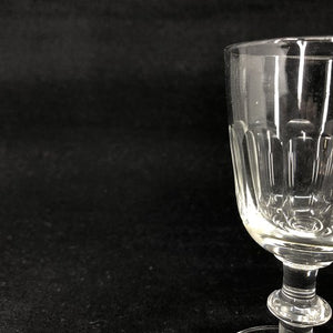 Lille klart Christian d. 8 hvidvinsglas