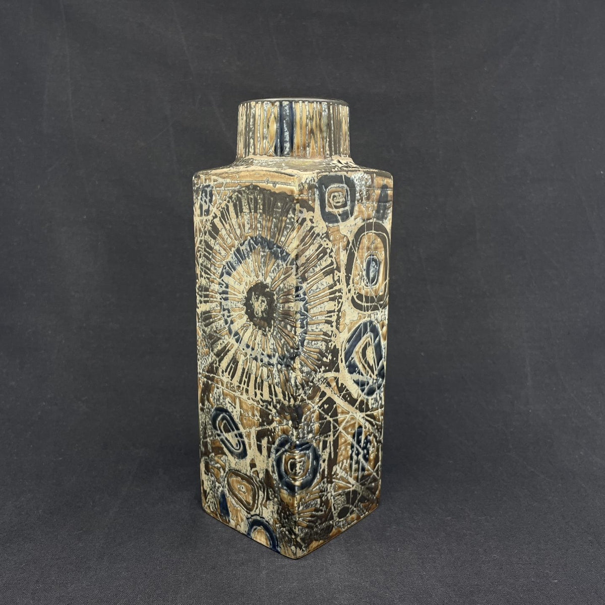 Brown Baca vase from Royal Copenhagen
