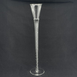 Tall shot glass with twisted stem