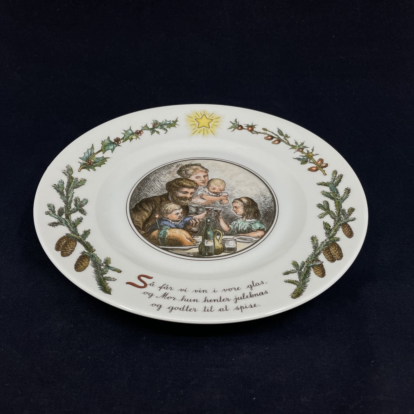 Peters Jul tallerken, motiv 6