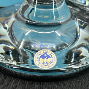 Moonstone candle holder from Holmegaard