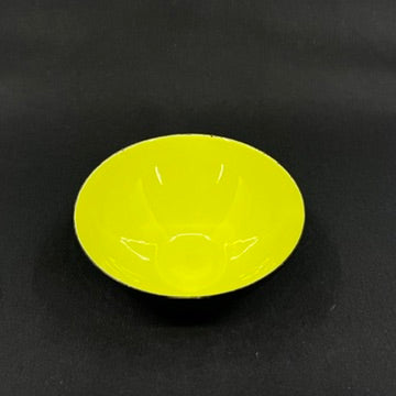 Limegrøn Krenitskål, 12,5 cm.