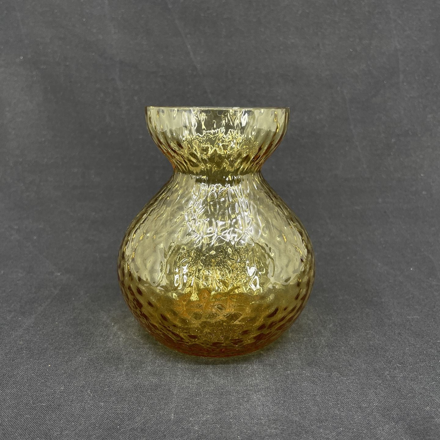 Golden citrine hyacinth glass
