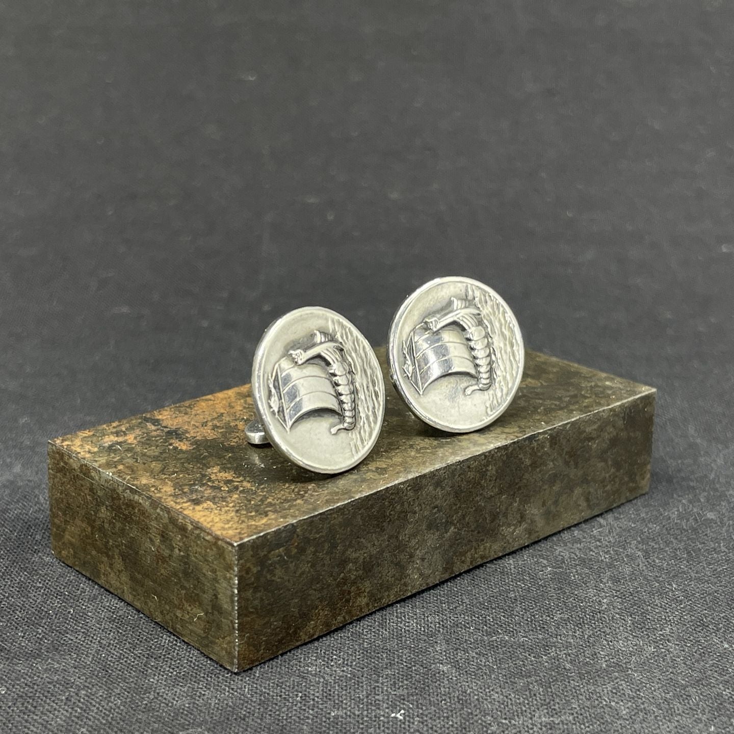 A pair of Georg Jensen cufflinks no. 50