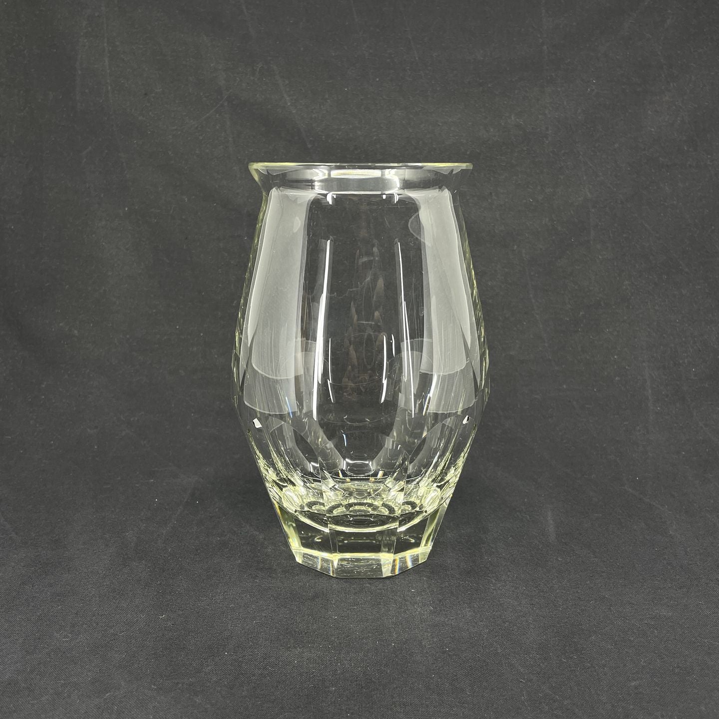 Beautiful cut glass vase