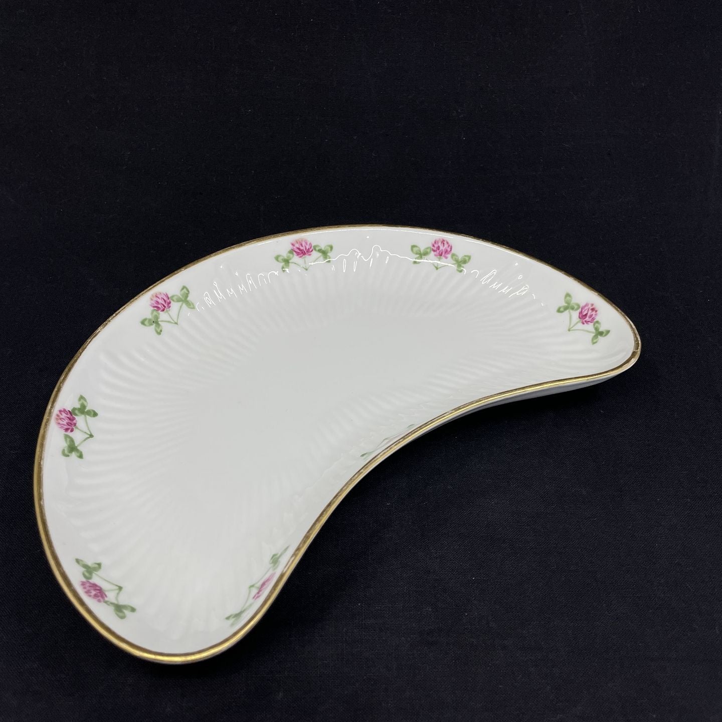 Clover flower moon dish from Royal Copenhagen