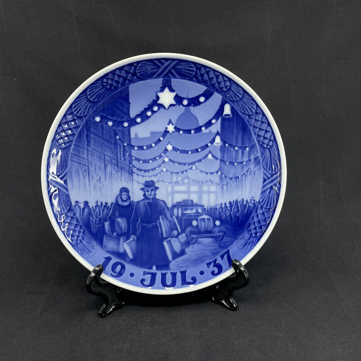 Royal Copenhagen juleplatte 1937