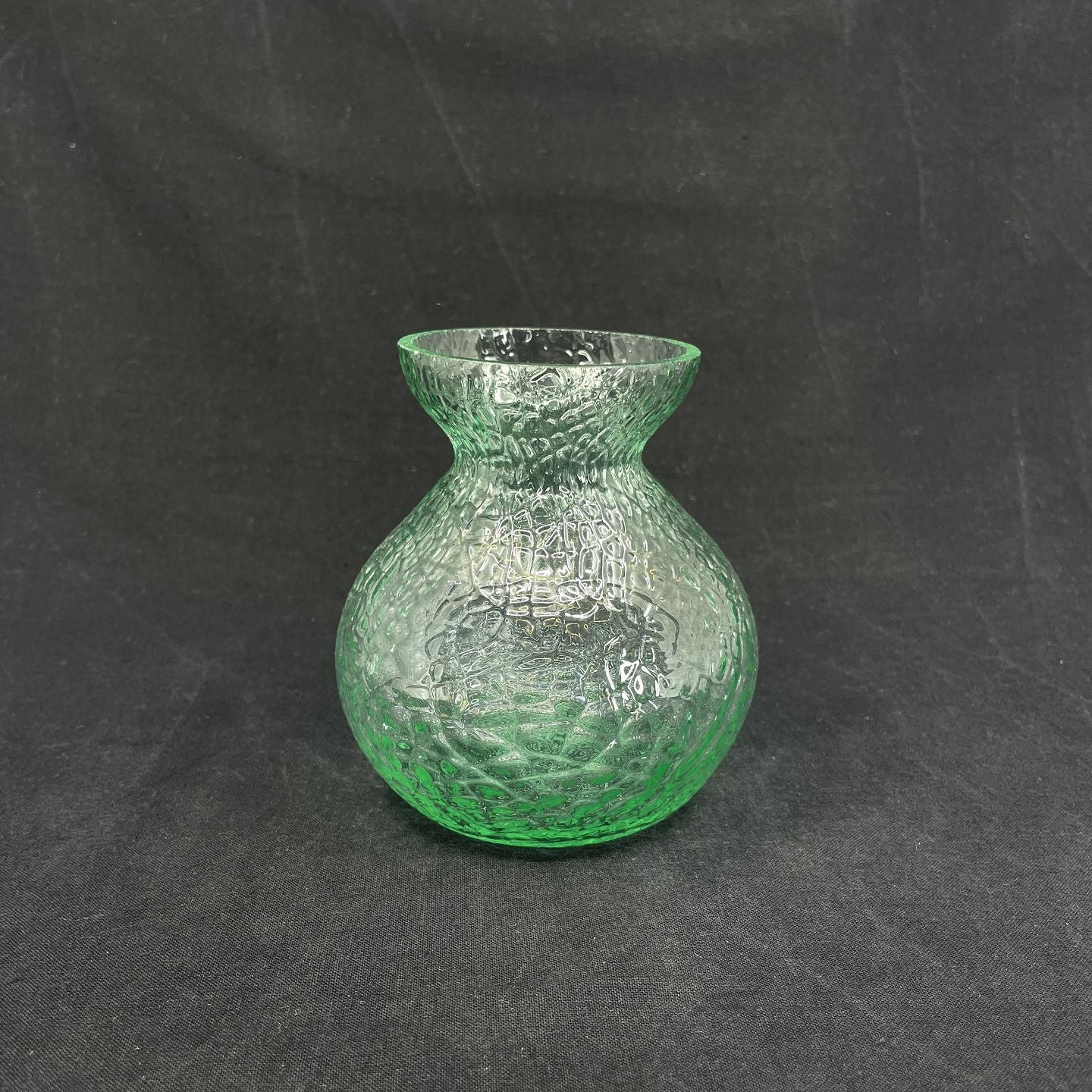 Greenish hyacinth glass