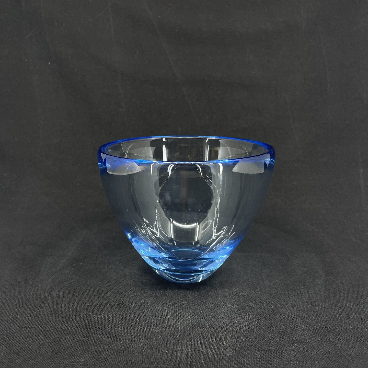 Akva skål fra Holmegaard Glasværk