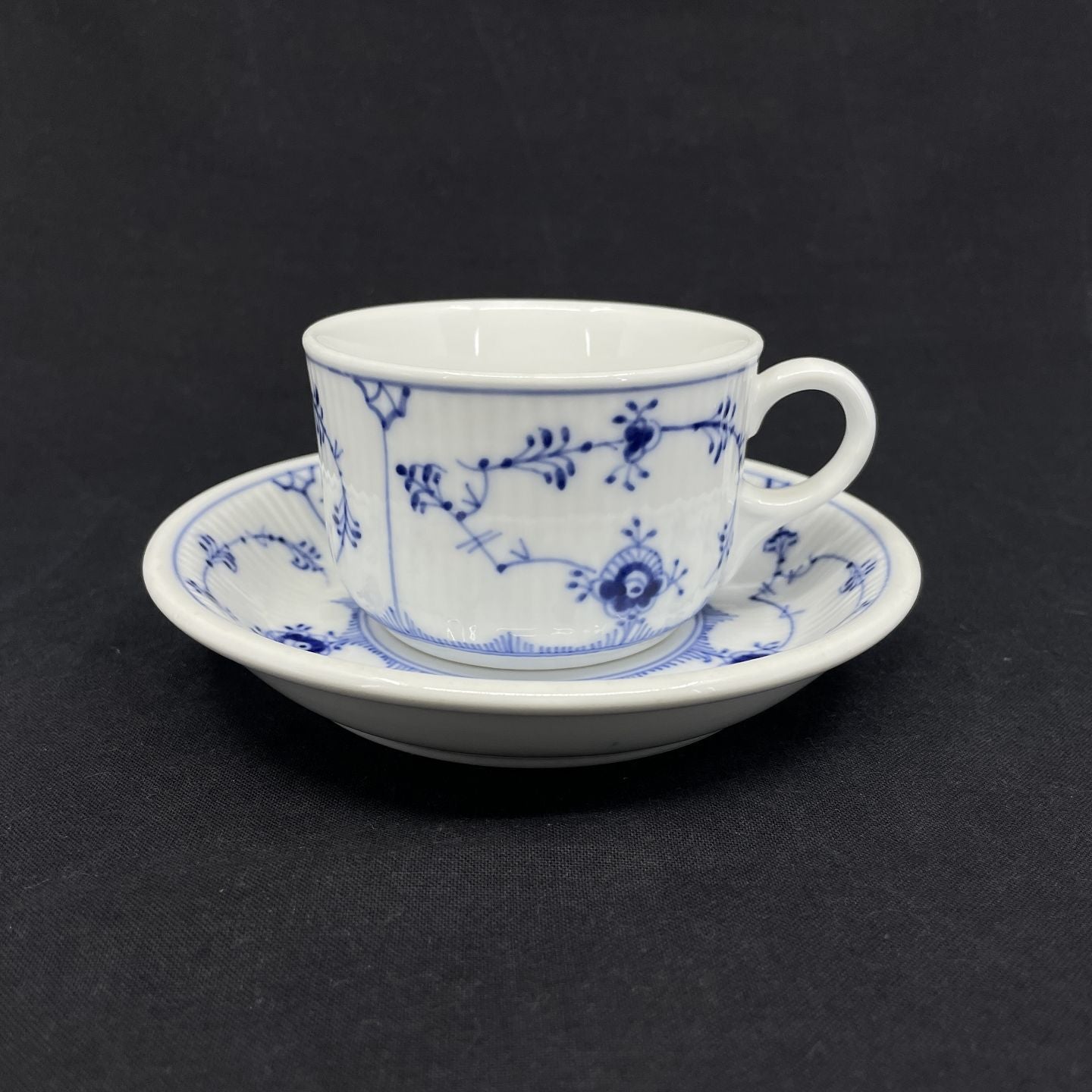 Blue Fluted Plain cup from the Navy