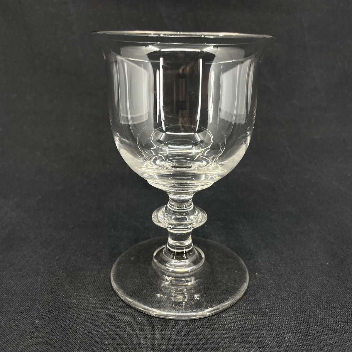 Antique wine glass from the beginning of the 20th century