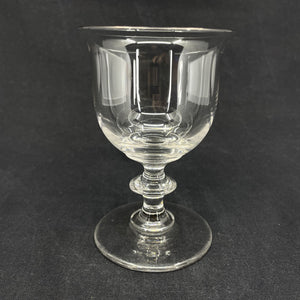 Antique wine glass from the beginning of the 20th century