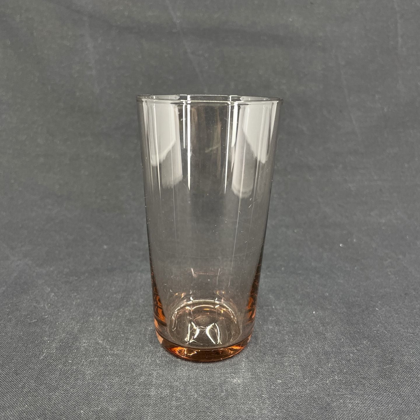 Plum colored soda glass from Holmegaard