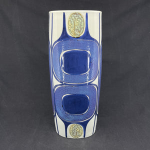 Stor oval tenera vase fra Royal Copenhagen, 29 cm.