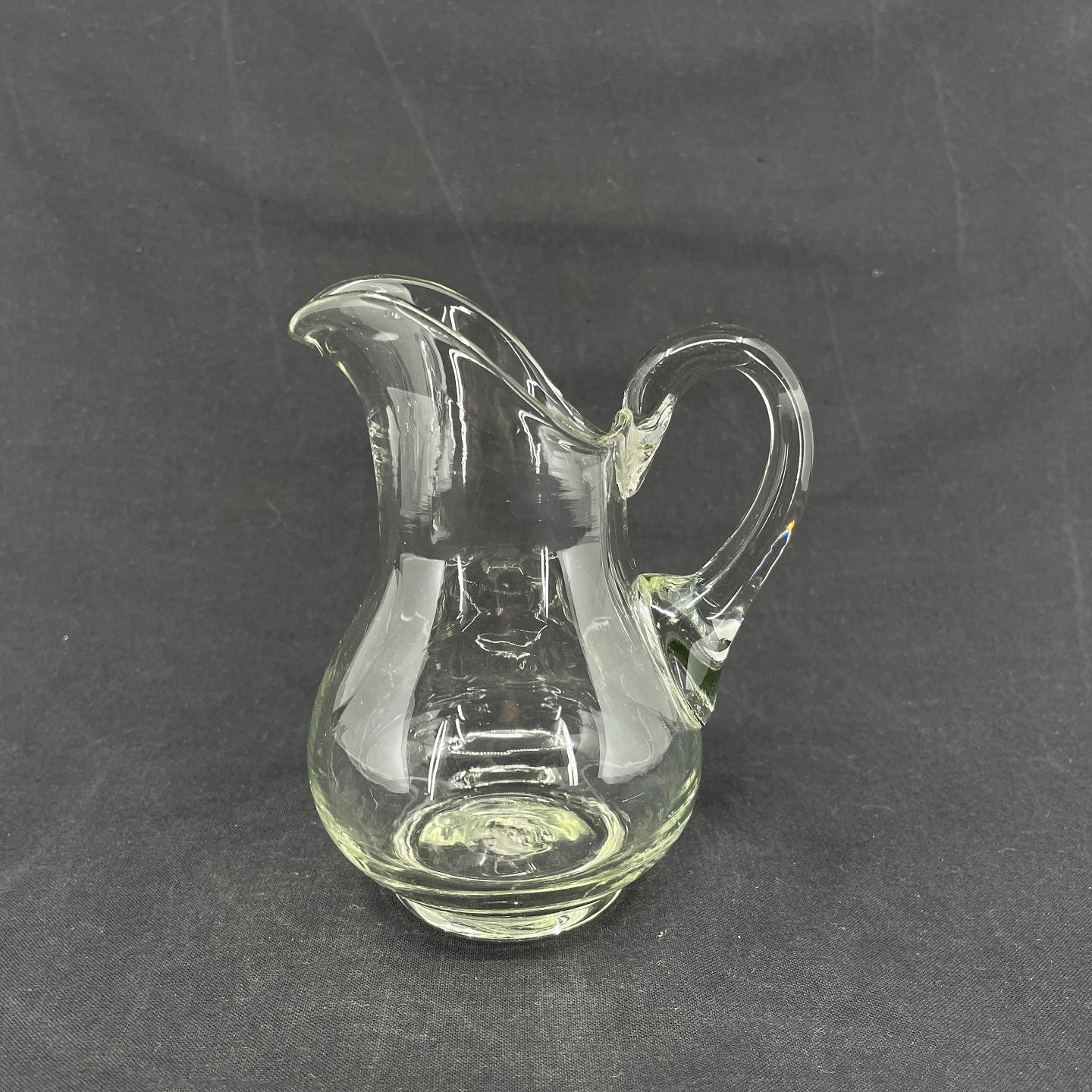 Clear cream jug from Holmegaard Glasværk