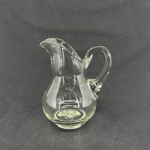 Clear cream jug from Holmegaard Glasværk