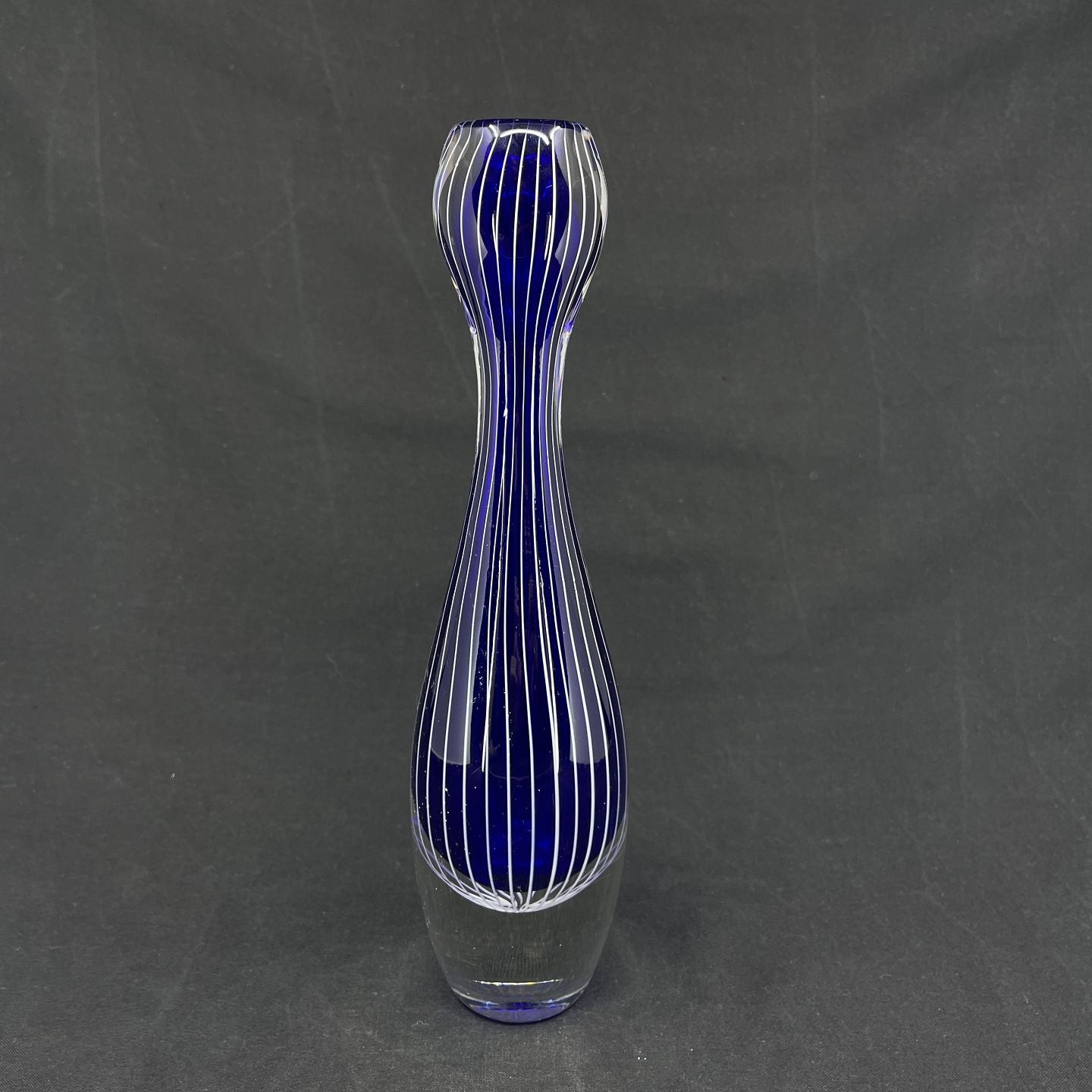 Zebra vase by Vicke Lindstrand