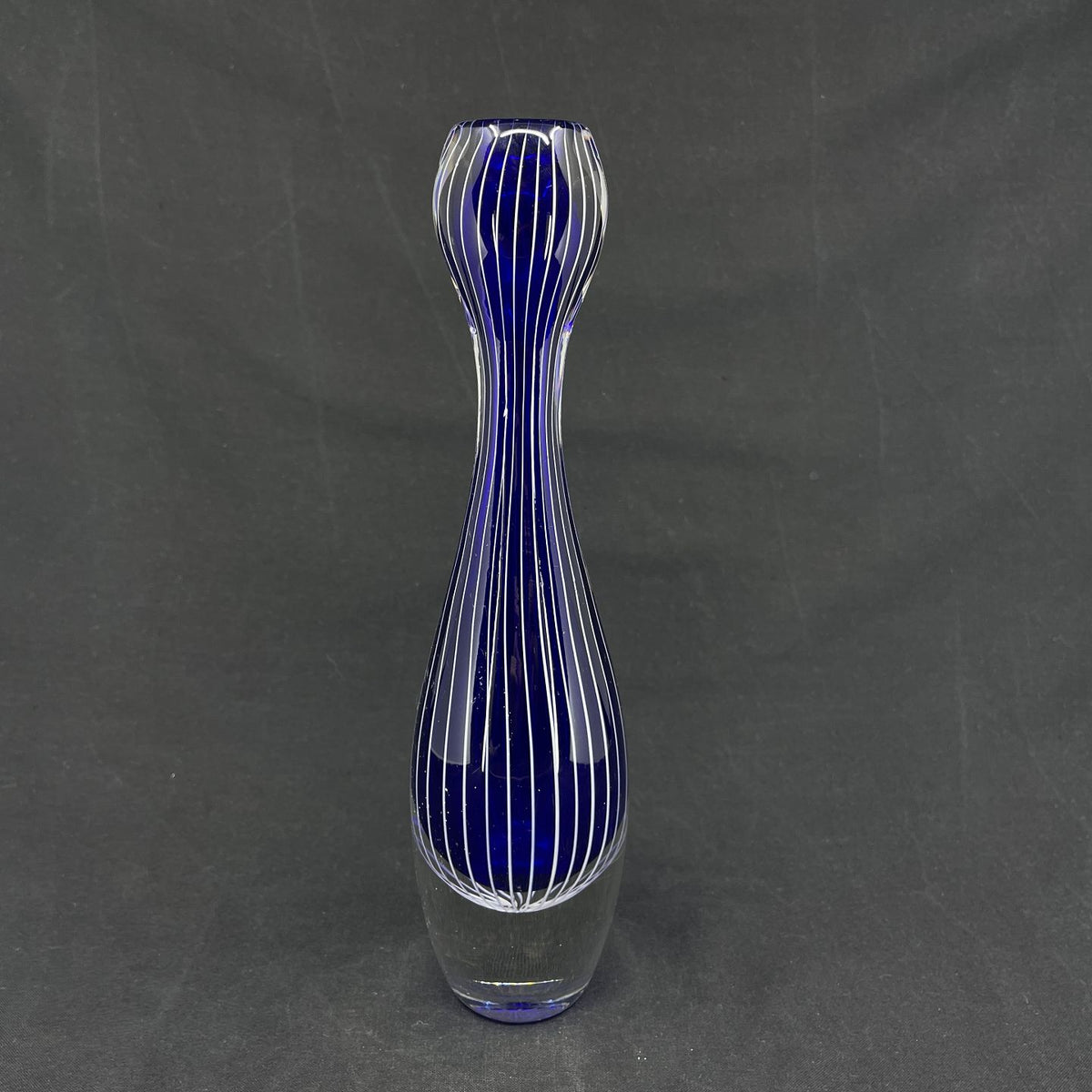 Zebra vase af Jan Johansson for Orrefors