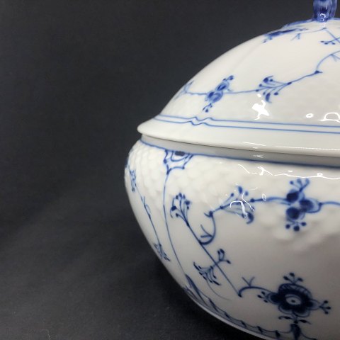 Blue painted lidded dish from Bing &amp; Grøndahl