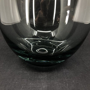 Large chubby beak vase from Holmegaard