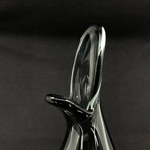 Large chubby beak vase from Holmegaard
