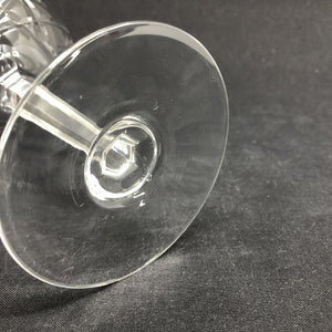 Serge's champagne bowl from Val Saint Lambert
