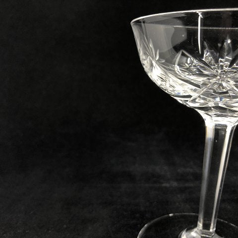 Serge's champagne bowl from Val Saint Lambert
