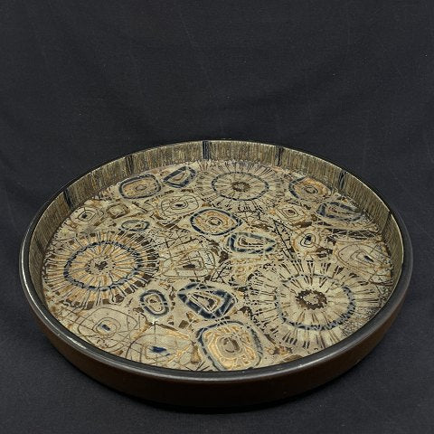 Round Baca dish from Royal Copenhagen