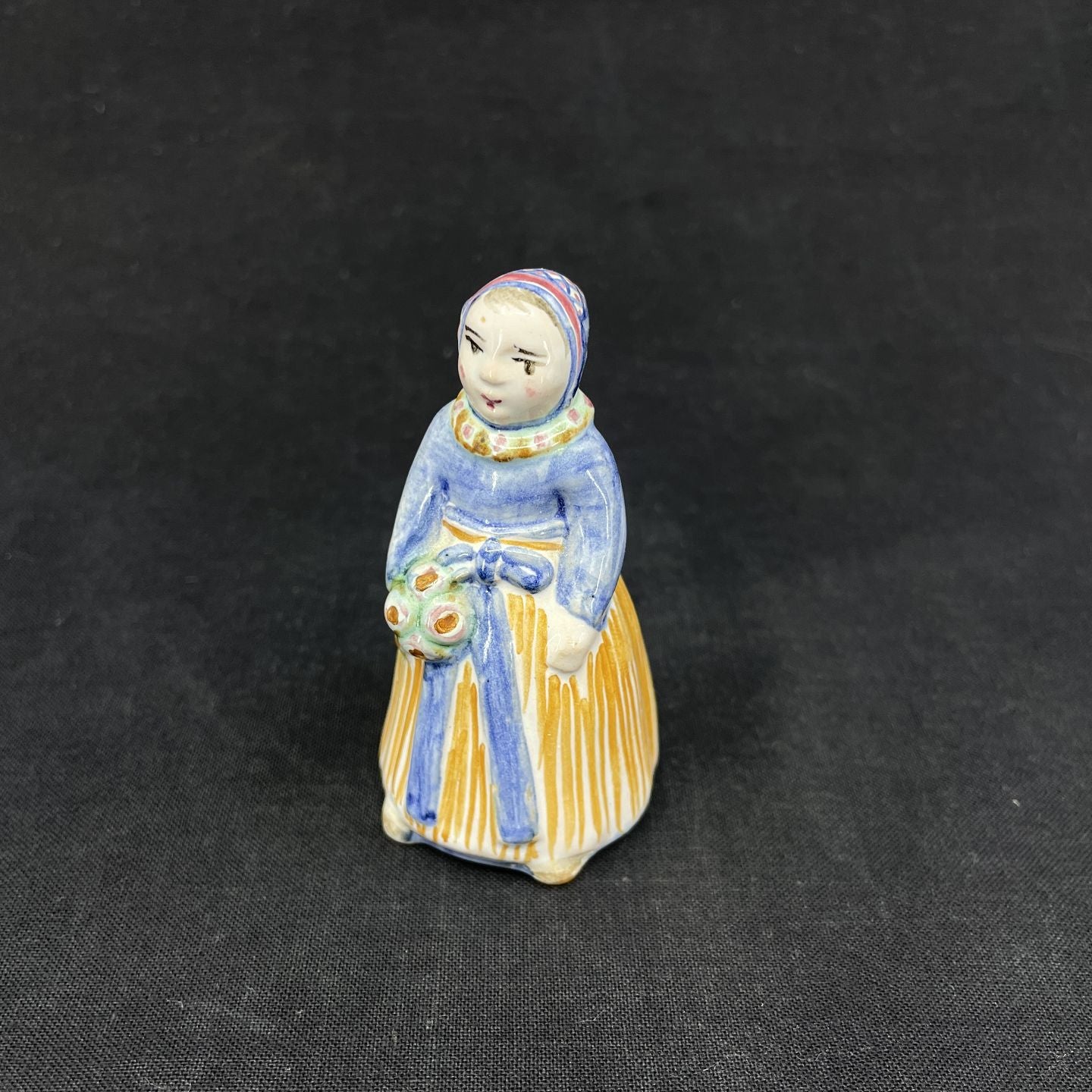 Local figurine from L. Hjorth, lady in dress