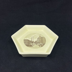 Advertising ashtray from Aluminia