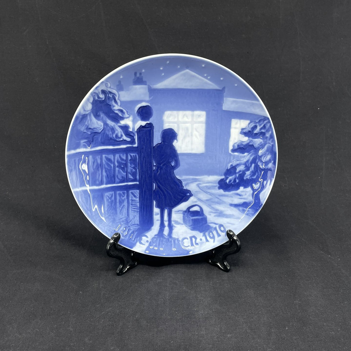 Bing &amp; Grøndahl Christmas plate 1919