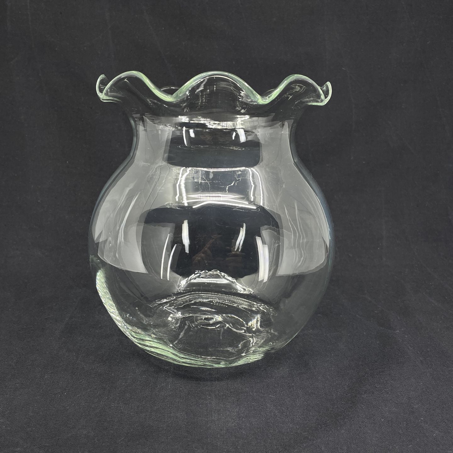 Clear fish bowl from Fyens Glasswork
