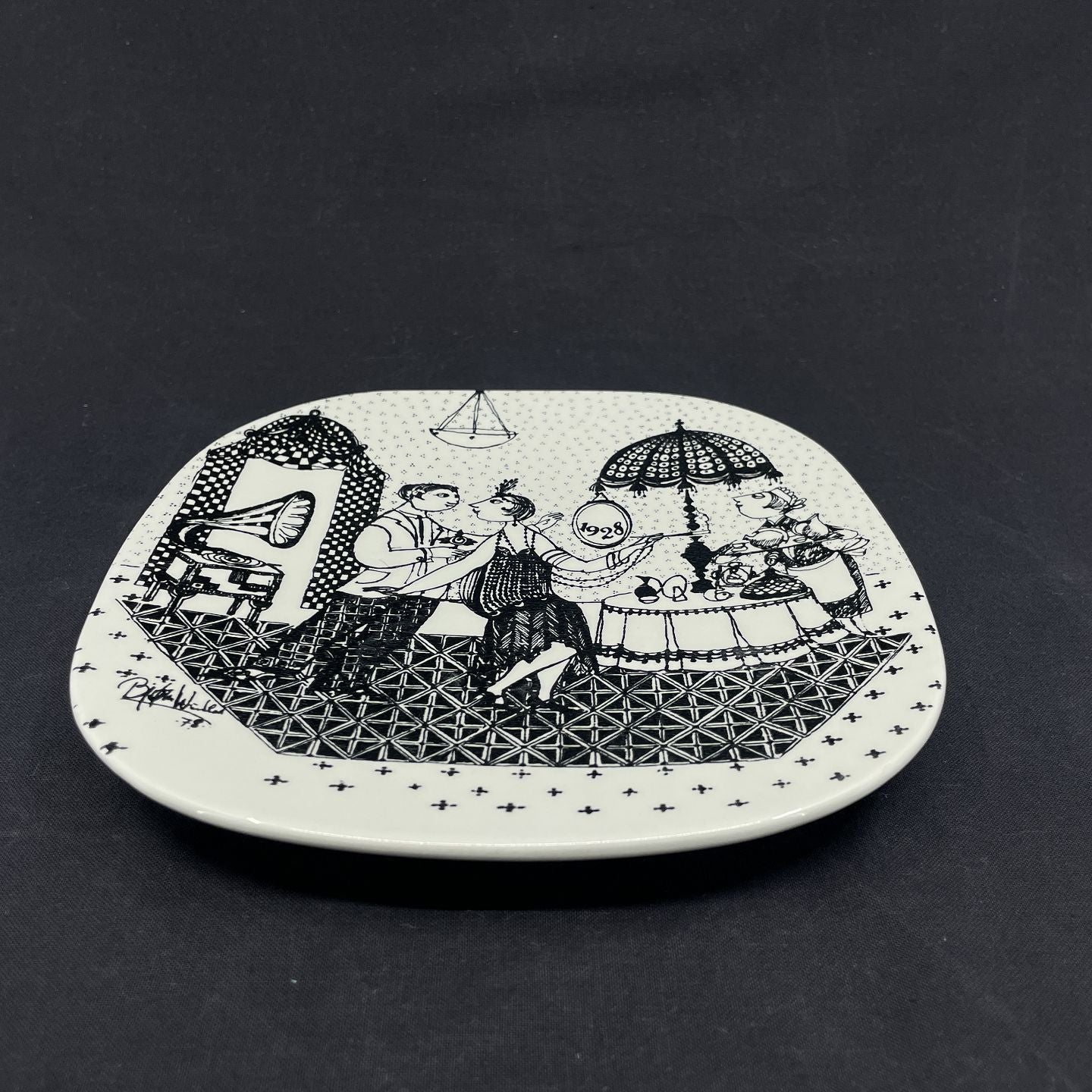 Bjørn Wiinblad plate - Imerco