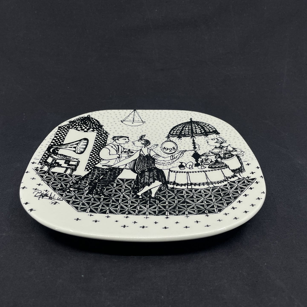 Bjørn Wiinblad plate - Imerco