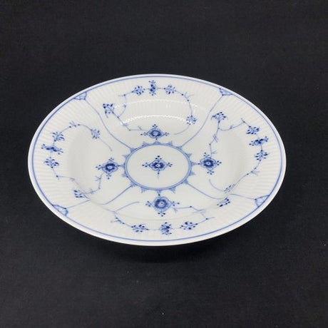 Extra flat Blue Fluted Fluted deep plate, 25 cm. 2nd variety