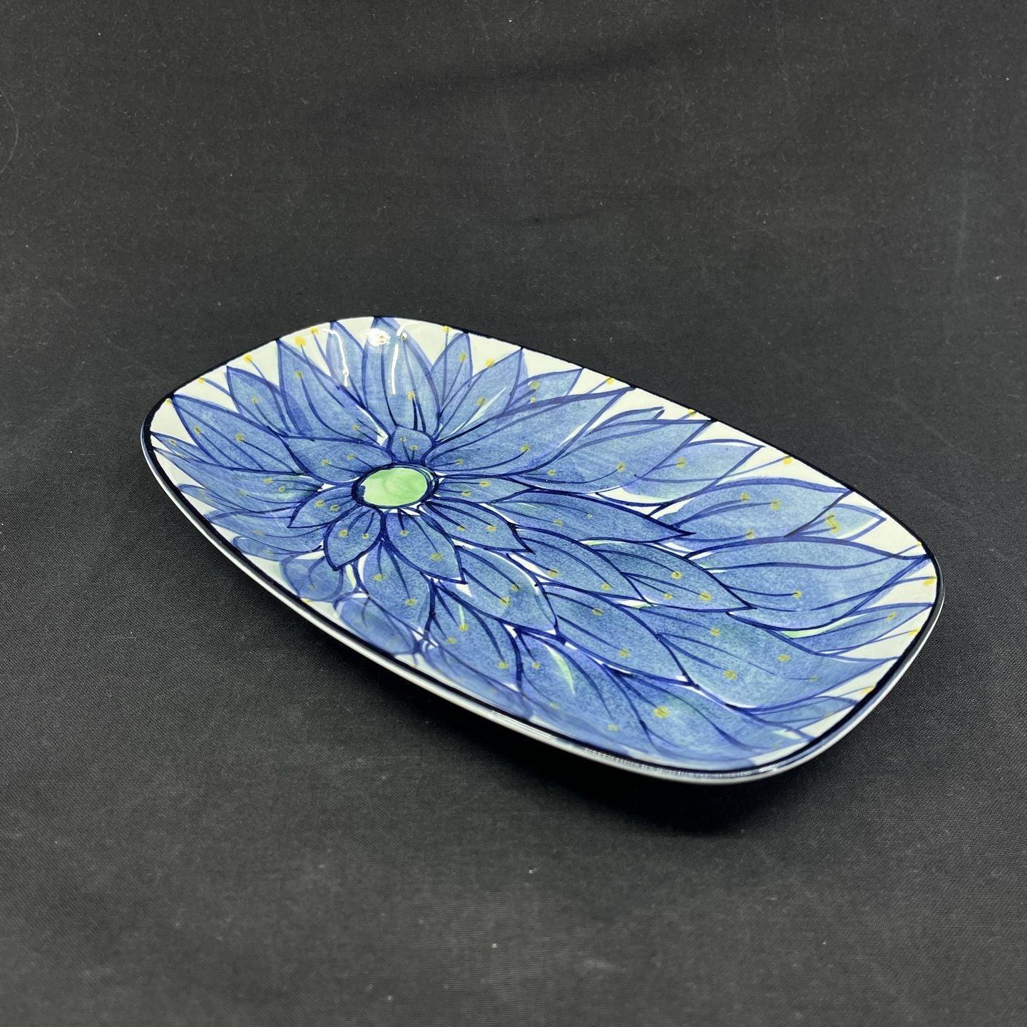 Blue tenera dish from Royal Copenhagen
