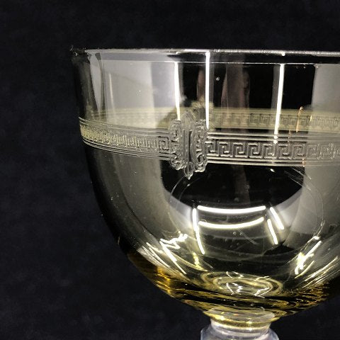 Moss green Modest white wine glass