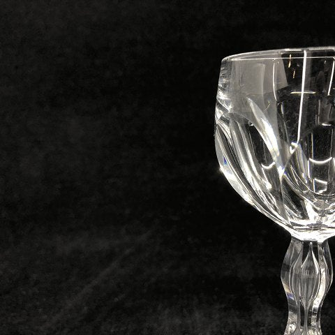 Haakon port wine glass from Val Saint Lambert
