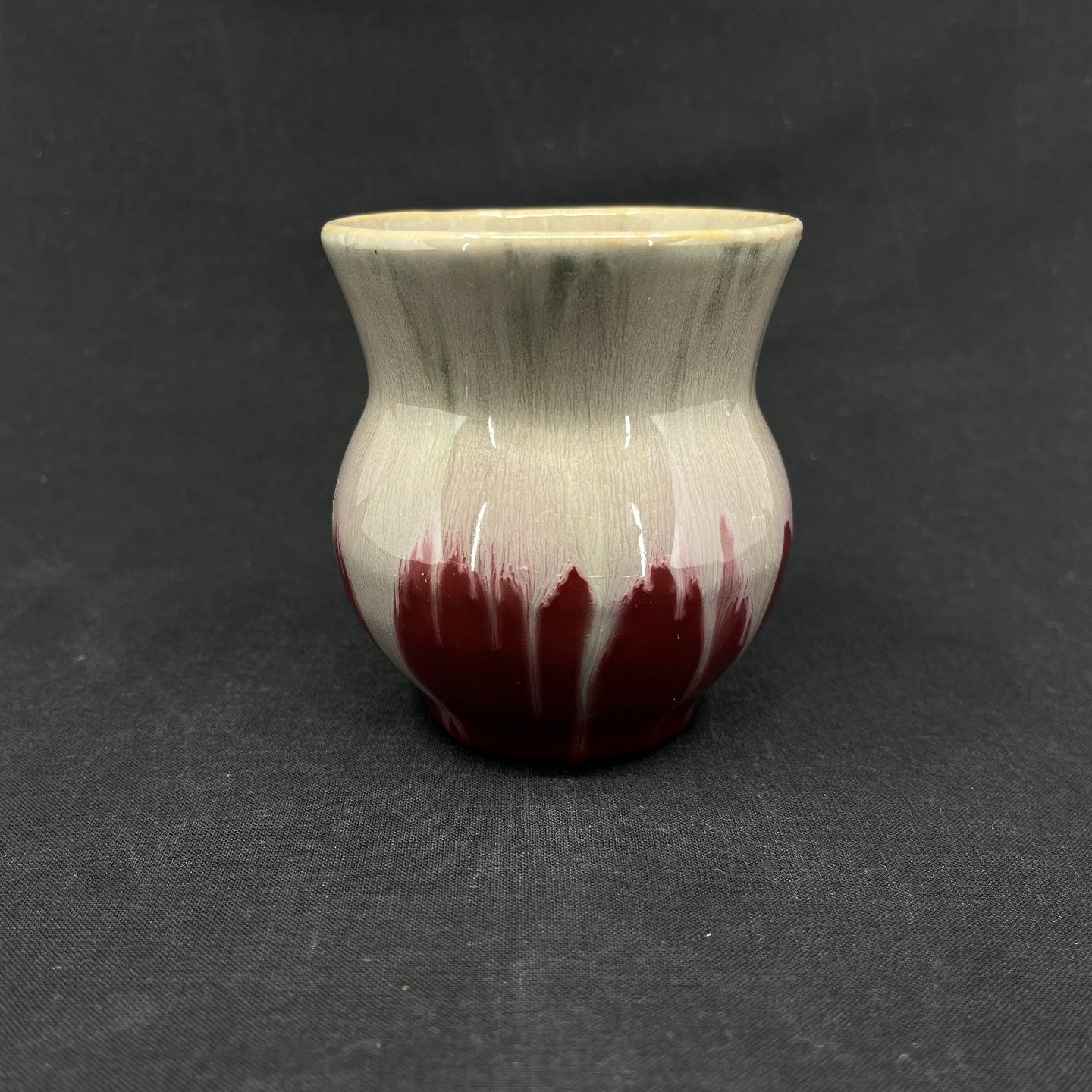 Michael Andersen vase with running glaze