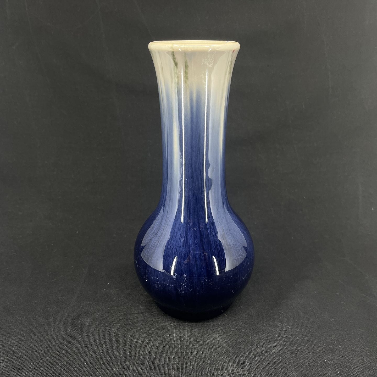 Blue glazed vase from Michael Andersen