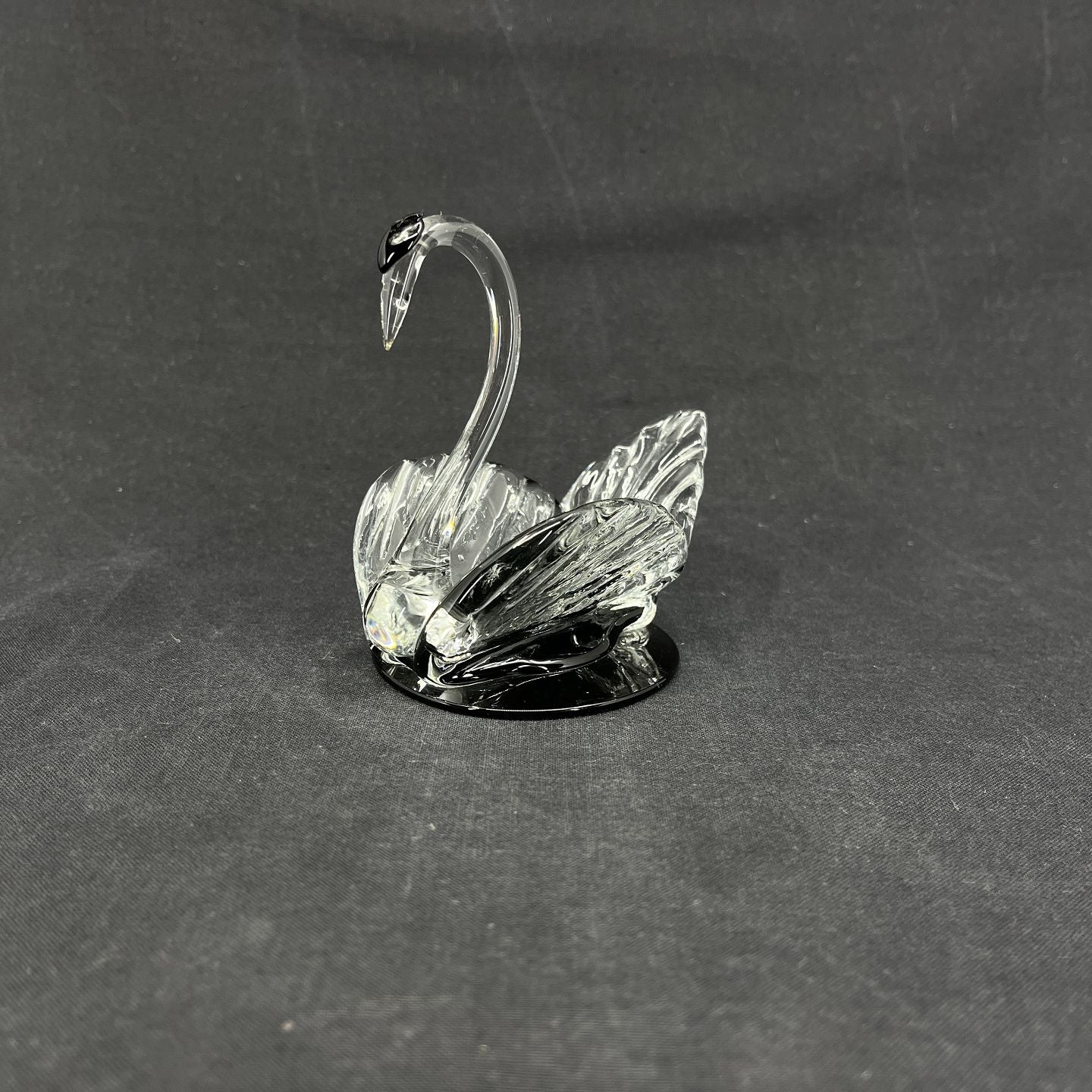 Holmegaard swan salt cellar