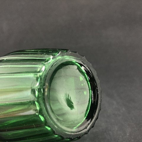 Grass green vase from Holmegaard