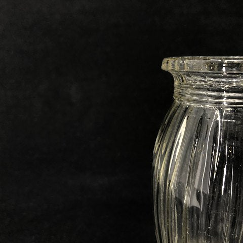 Klar vase fra Holmegaard