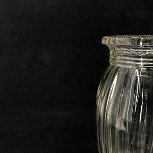 Klar vase fra Holmegaard