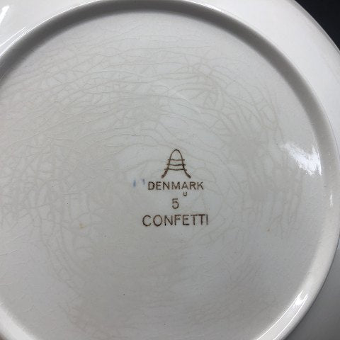 Bordeaux Konfetti-Kuchenplatte