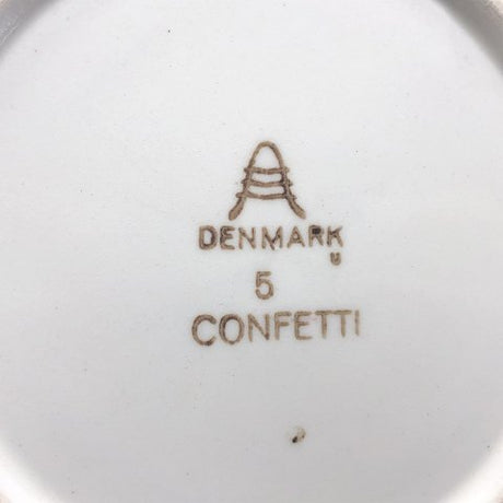 Bordeaux Confetti bowl